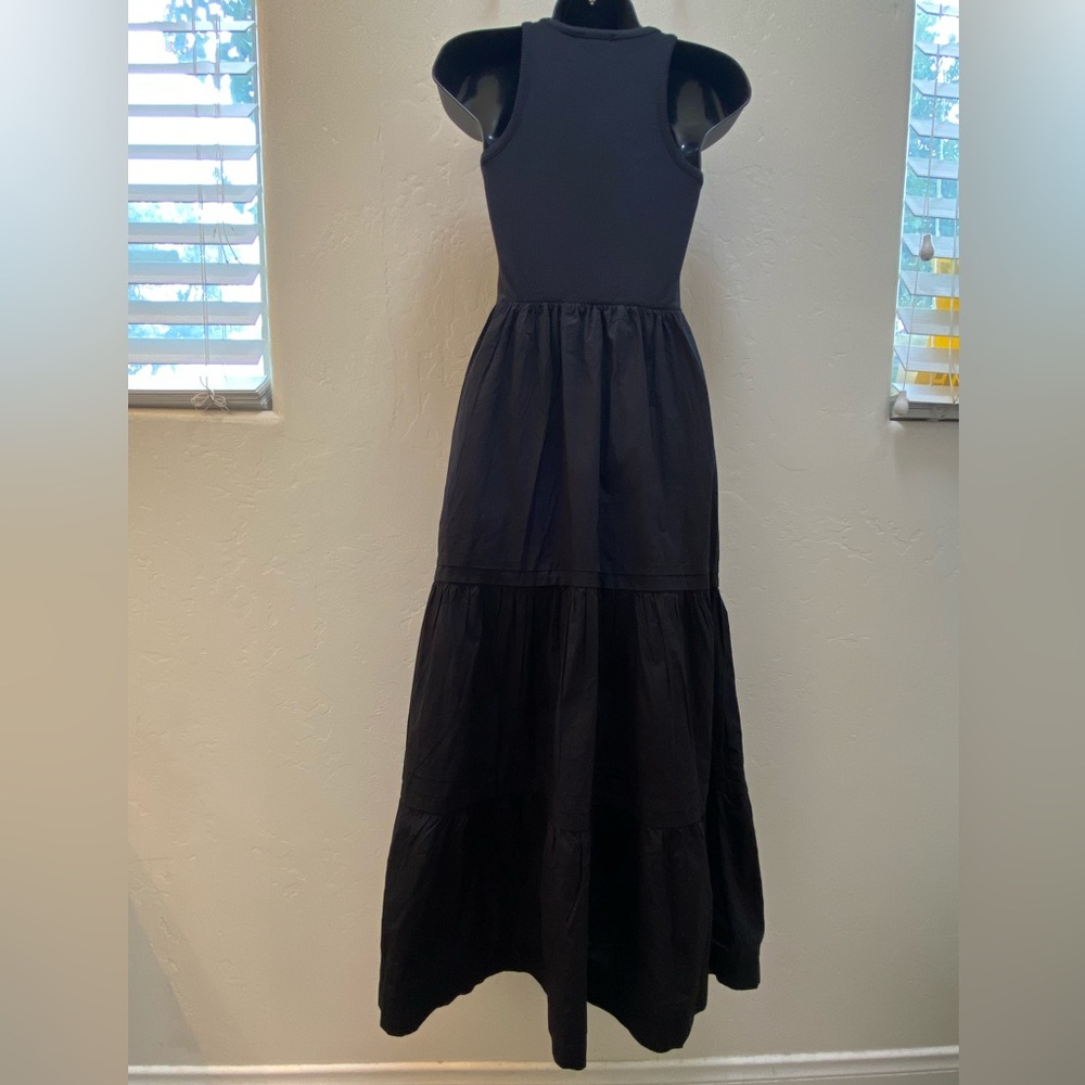 J. Crew Vintage high-neck cutaway tank poplin dress size XXS - Picture 4 of 11